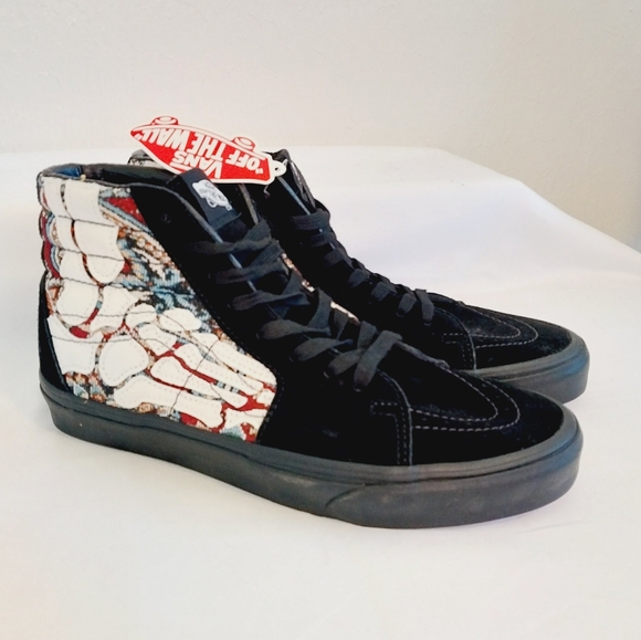Vans Sk8 Hi Hazy Bones Suede Skate - Picture 8 of 11